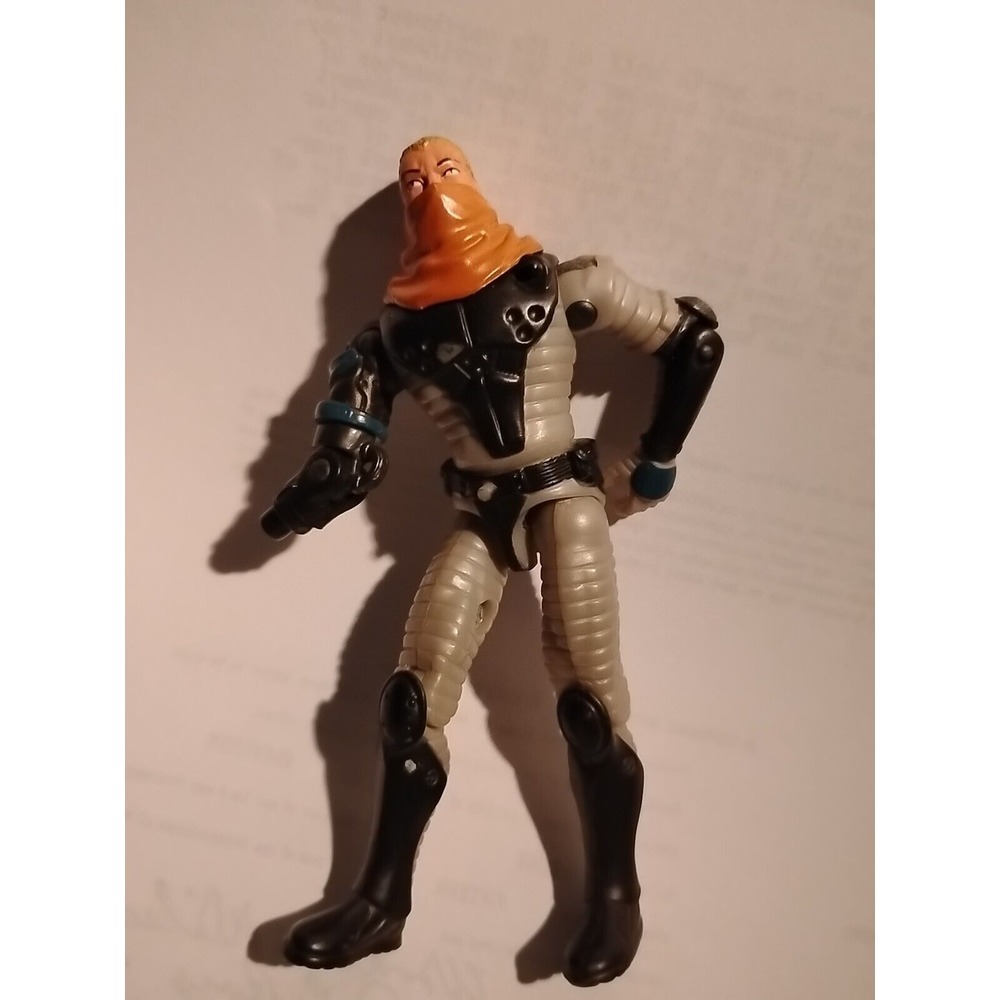 Vtg GI Joe Cobra‎ OverKill 2003 Hasbro Action figure Figurine Toy Color vs Venom